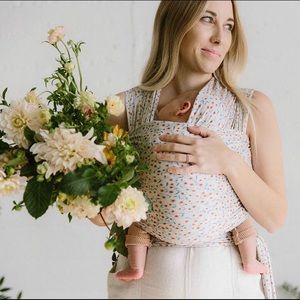 Solly Baby Wrap Azure Floret